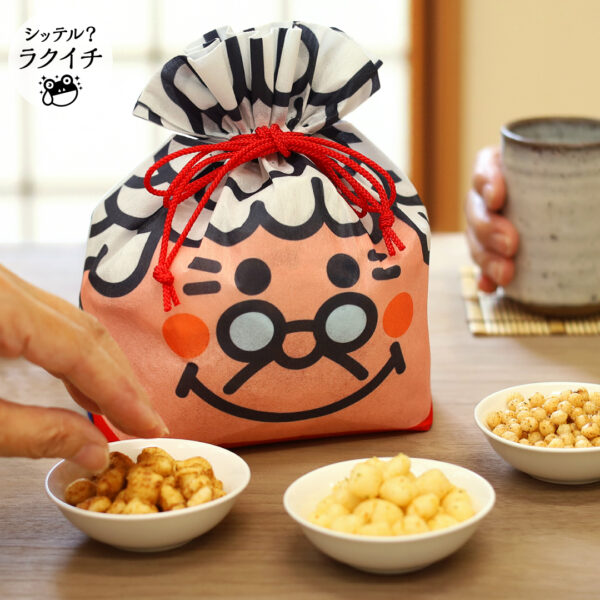 【シッテル？ラクイチ】113・敬老の日プレゼントお菓子・小袋個包装あられ-をかし楽市-