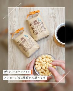 をかし楽市塩キャラメルチョコレートあられ